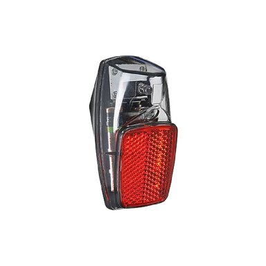 Aizmugures velosipēda gaisma Union UN-4307, ar baterijām