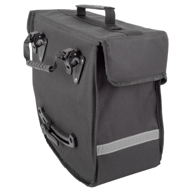 rear carrier single bag, "M-WAVE AMSTERDAM SINGLE RIGHT" 1 rear carrier single bag, "M-WAVE AMSTERDAM SINGLE RIGHT" 1