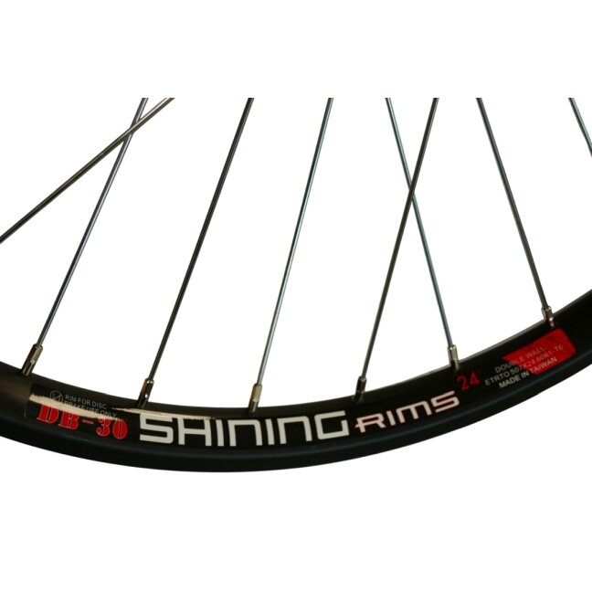 Galinis ratas Shining 24" DB-30 QR SB 6-Bolt FH 32H 2
