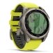 Watch Garmin fenix 8 – 47 mm, SOLAR, Sapphire, Titanium with Amp yellow/graphite silicone band