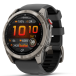 Watch Garmin fēnix® 8 Pro – 51 mm, AMOLED, Sapphire, Titanium with Graphite/black silicone band