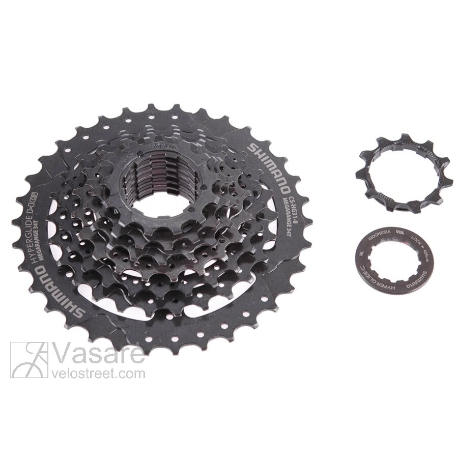 CASSETTE SPROCKET, CS-HG31, 8-SPEED 11-34T CASSETTE SPROCKET, CS-HG31, 8-SPEED 11-34T