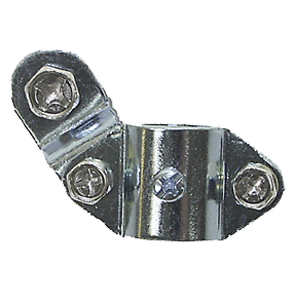 Bracket for dynamo fasten on rear stays sink-plated Bracket for dynamo fasten on rear stays sink-plated