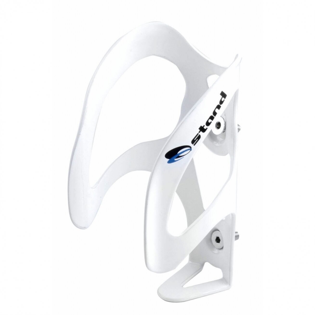 bottlecage O-Stand, alloy, white bottlecage O-Stand, alloy, white