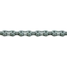 Chain KMC X-10 SL silver, 30sp. 228g. 112links 1/2 x 11/128