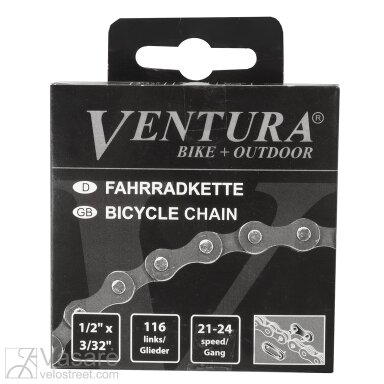 Grandinė 21-24 pav, 1/2x3/32, 116 Grandinė 21-24 pav, 1/2x3/32, 116