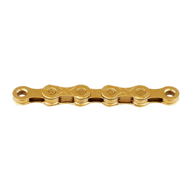 Grandinė KMC X12 Ti-N Gold Waxed 12 pavarų 1 Grandinė KMC X12 Ti-N Gold Waxed 12 pavarų 1