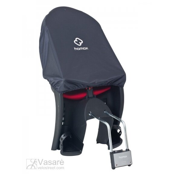 Rain cover Hamax grey,protects the Hamax child seat Rain cover Hamax grey,protects the Hamax child seat