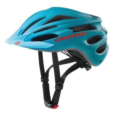 Helmet Cratoni Pacer Jr., blue/petrol matt, size S/M (54-58cm) Helmet Cratoni Pacer Jr., blue/petrol matt, size S/M (54-58cm)