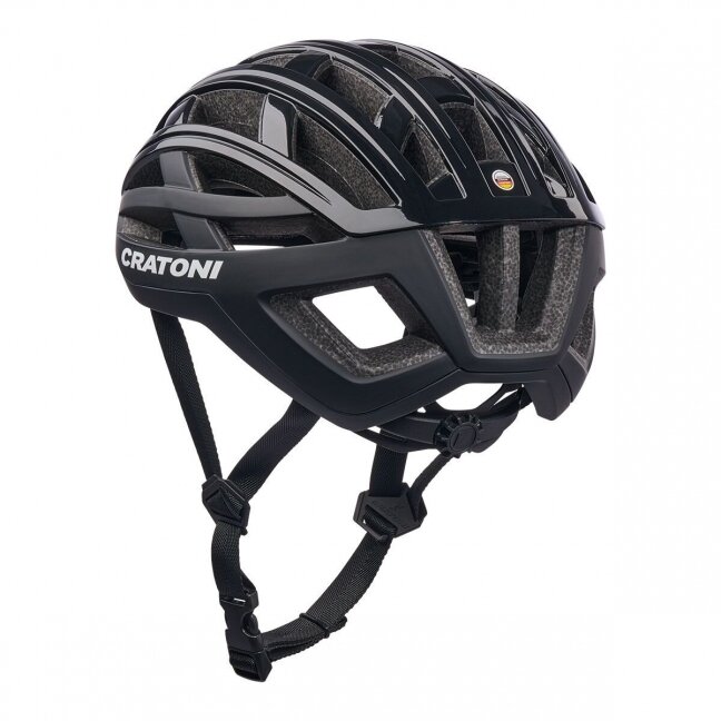 Helmet Cratoni C-Airlite, black gloss-matt, size L/XL (58-61 cm) 1 Helmet Cratoni C-Airlite, black gloss-matt, size L/XL (58-61 cm) 1