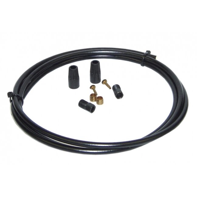 Hydraulic brake hoses with nozzles Hydraulic brake hoses with nozzles