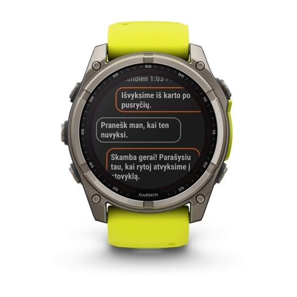 Smartwatch Garmin fēnix 8 – 51 mm 10 Smartwatch Garmin fēnix 8 – 51 mm 10
