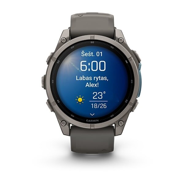 Išmanusis laikrodis Garmin fēnix 9 – 47mm 7 Išmanusis laikrodis Garmin fēnix 9 – 47mm 7