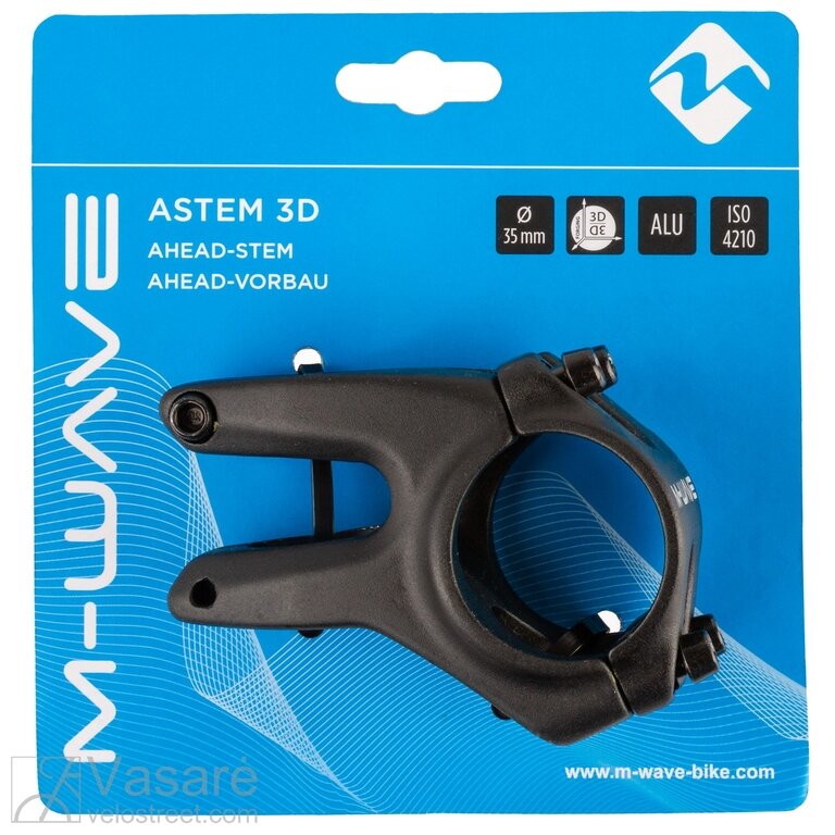 Stem AHEAD M-WAVE, alloy, 40 mm, -12 1 Stem AHEAD M-WAVE, alloy, 40 mm, -12 1