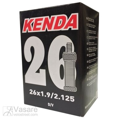 Kamera KENDA 26''x1.75-2.125, 47/57-559 D/V-40 mm Kamera KENDA 26''x1.75-2.125, 47/57-559 D/V-40 mm