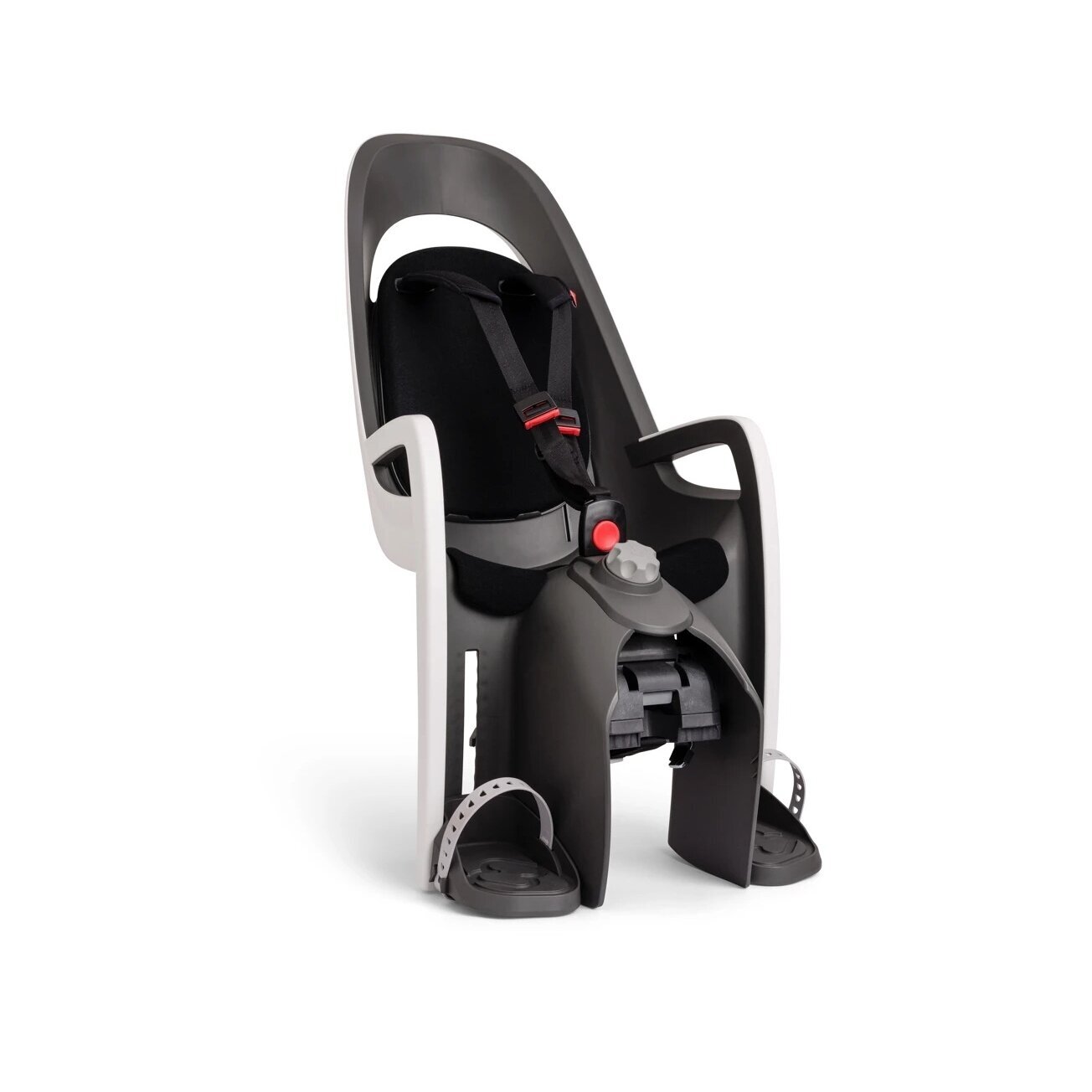 Child seat Hamax Caress w carrier adapter Grey/white