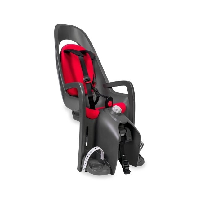 Child seat Hamax Caress w carrier adapter Grey/Red Child seat Hamax Caress w carrier adapter Grey/Red