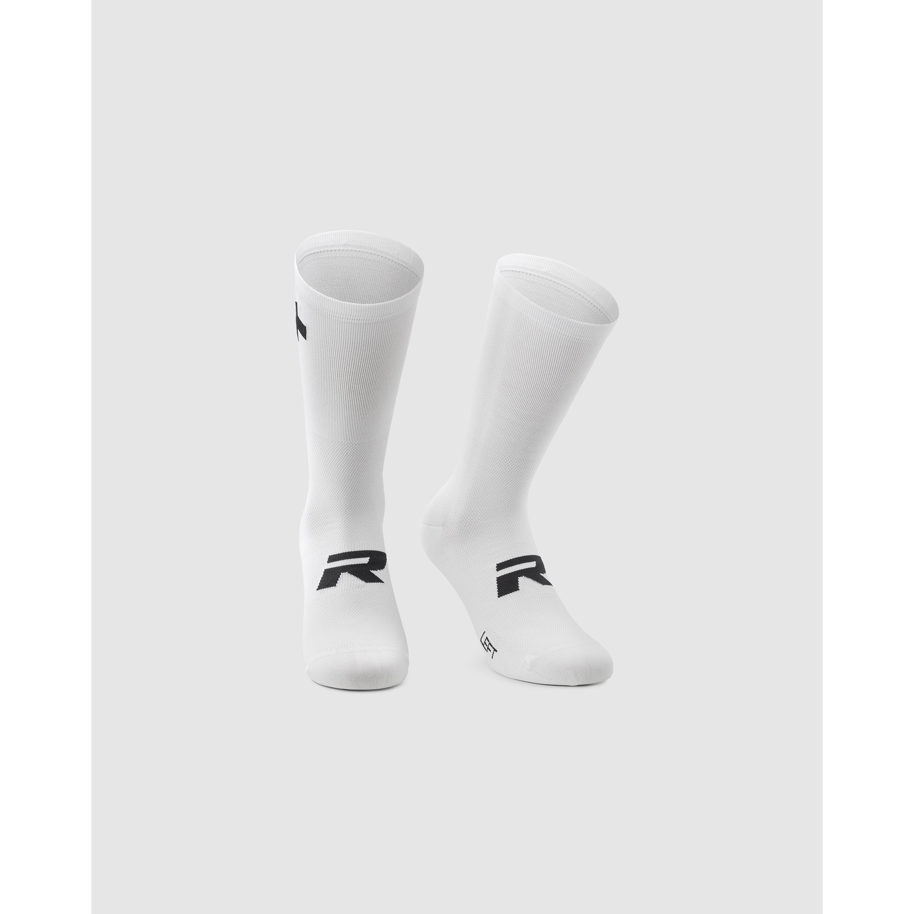 SOCKS ASSOS R S11 - TWIN PACK WHITE SERIES