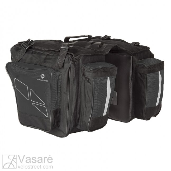 M-Wave Amsterdam Triple pannier bag 2 M-Wave Amsterdam Triple pannier bag 2