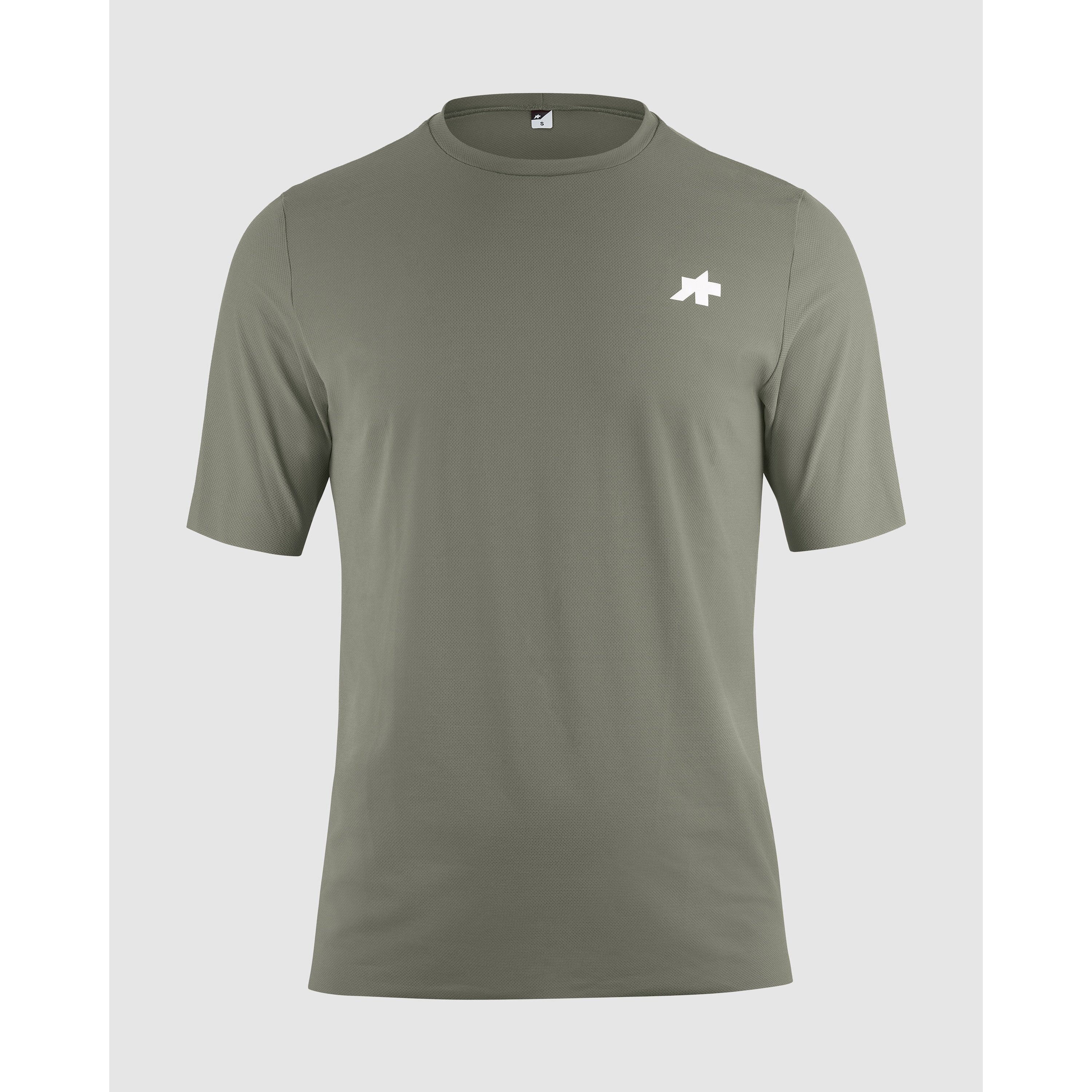 T-SHIRT ASSOS TACTICA POST RIDE T5 Edge Green