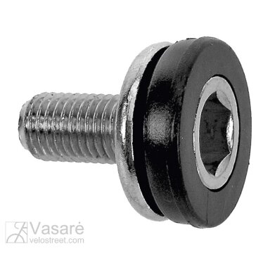 bolt for hollow-axle (with sealring), chromium-plated bolt for hollow-axle (with sealring), chromium-plated