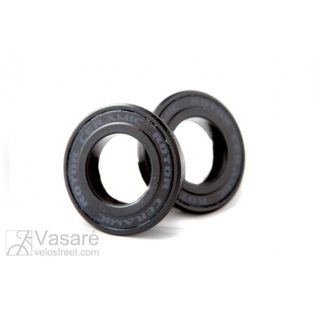 Miniklio veleno kasetė ROTOR PRESS FIT 4124mm (BB86, 89, 92,) Road or MTB CERAMIC BEARINGS Black Miniklio veleno kasetė ROTOR PRESS FIT 4124mm (BB86, 89, 92,) Road or MTB CERAMIC BEARINGS Black