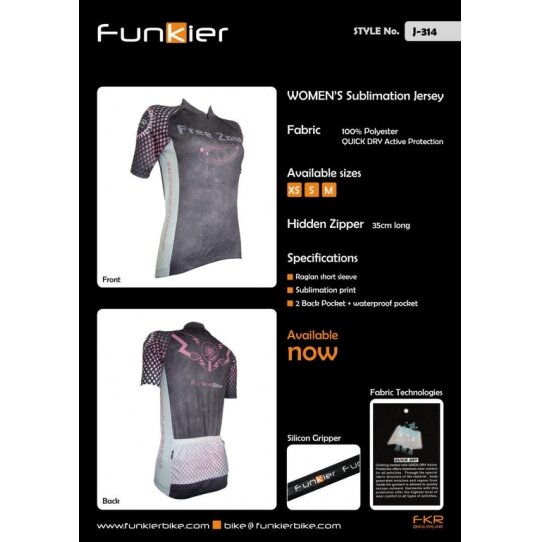 Women's Jersey J-314L 3 Women's Jersey J-314L 3