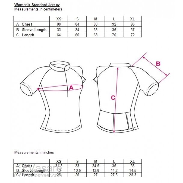 Women's Jersey J-361S 3 Women's Jersey J-361S 3