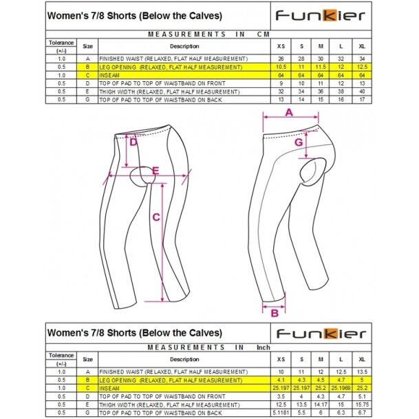 Women's Shorts S124-C8M 5 Women's Shorts S124-C8M 5