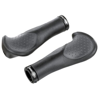 Chwyty kierownicy MTB-ATB AKS 08, czarne, 135/135 mm dł., Kraton/Gel Chwyty kierownicy MTB-ATB AKS 08, czarne, 135/135 mm dł., Kraton/Gel