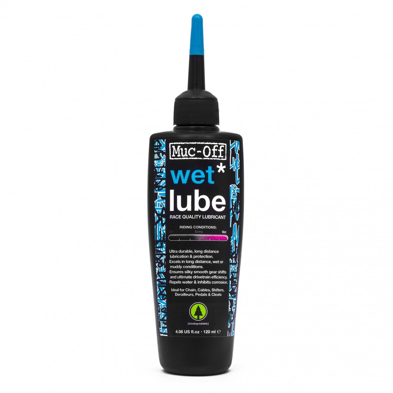 Muc-Off Wet Lube 120ml Drėgnas grandinės tepalas
