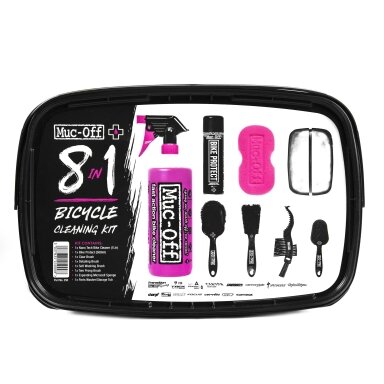 Muc-Off 8 in 1 Pit Kit - komplektas 8 viename Muc-Off 8 in 1 Pit Kit - komplektas 8 viename