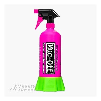MUC-OFF Bottle For Life Bundle (Inc 4 PP) Daugkartinio naudojimo talpos k-tas su 4pak. miltelių