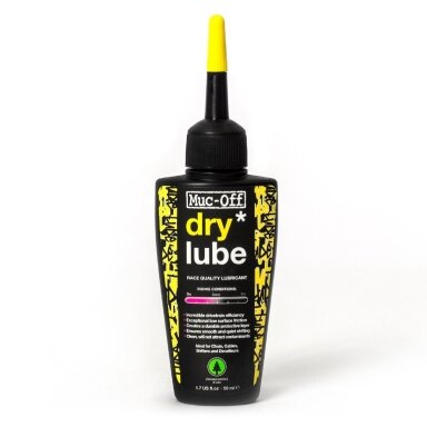 Muc-Off Dry Lube 50ml (sausom sąlygom)grandinės tepalas Muc-Off Dry Lube 50ml (sausom sąlygom)grandinės tepalas