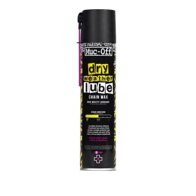 Muc-Off Dry PTFE Chain Lube - grandinės tepalas su PTFE priedais 400ml. Muc-Off Dry PTFE Chain Lube - grandinės tepalas su PTFE priedais 400ml.