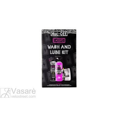 Muc-Off el. dviračio tepimo ir plovimo rinkinys Muc-Off el. dviračio tepimo ir plovimo rinkinys