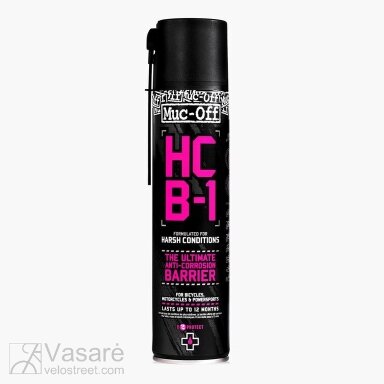 Muc-off HCB-1 Harsh Condition Barrier 400ml Apsauginė antikorozinė danga Muc-off HCB-1 Harsh Condition Barrier 400ml Apsauginė antikorozinė danga