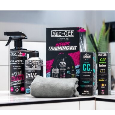 Muc-Off Indoor training Kit rinkinys namų treniruokliui Muc-Off Indoor training Kit rinkinys namų treniruokliui