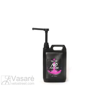 Muc-Off No Puncture Hassle 5L - Bekamerinių padangų skystis 5L Muc-Off No Puncture Hassle 5L - Bekamerinių padangų skystis 5L