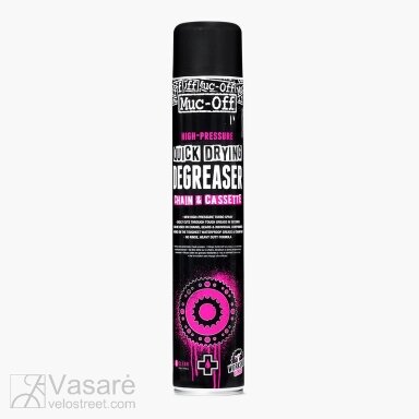 Muc-Off nuriebalinantis purškalas Dry Degreaser 750ml Muc-Off nuriebalinantis purškalas Dry Degreaser 750ml