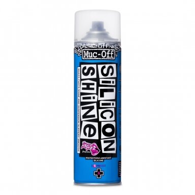 Muc-Off Silicon Shine -silikono puškalas 500ml. Muc-Off Silicon Shine -silikono puškalas 500ml.