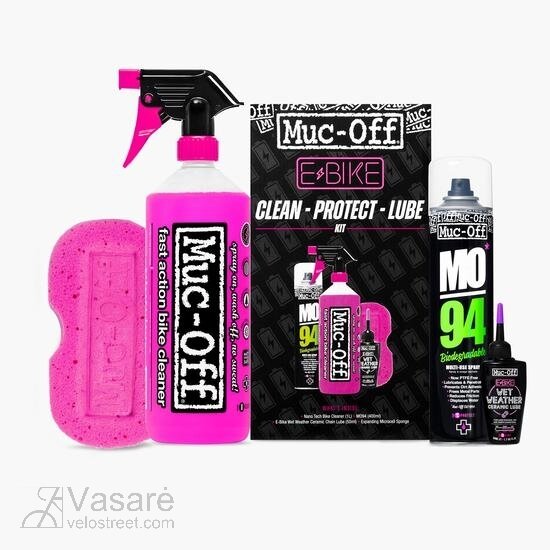 Muc-Off eBike Clean, Protect & Lube Kit - Valymo rinkinys  5