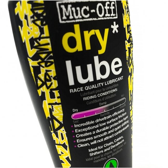 Muc-Off Dry Lube 50ml (sausom sąlygom)grandinės tepalas 2 Muc-Off Dry Lube 50ml (sausom sąlygom)grandinės tepalas 2