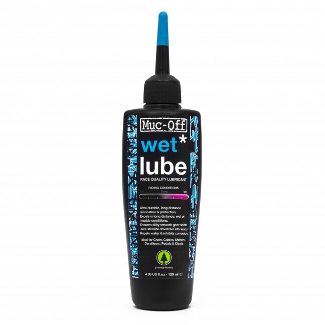 Muc-Off Wet Lube 120ml Drėgnas grandinės tepalas Muc-Off Wet Lube 120ml Drėgnas grandinės tepalas