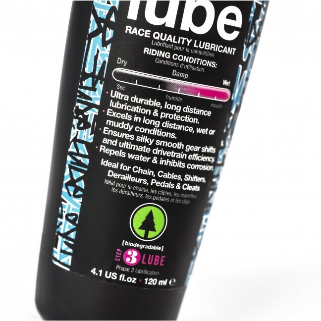 Muc-Off Wet Lube 120ml Drėgnas grandinės tepalas 3 Muc-Off Wet Lube 120ml Drėgnas grandinės tepalas 3