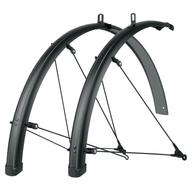 Purvasaugiai SKS Bluemels Stripes, 28", 45mm, black matt Purvasaugiai SKS Bluemels Stripes, 28", 45mm, black matt