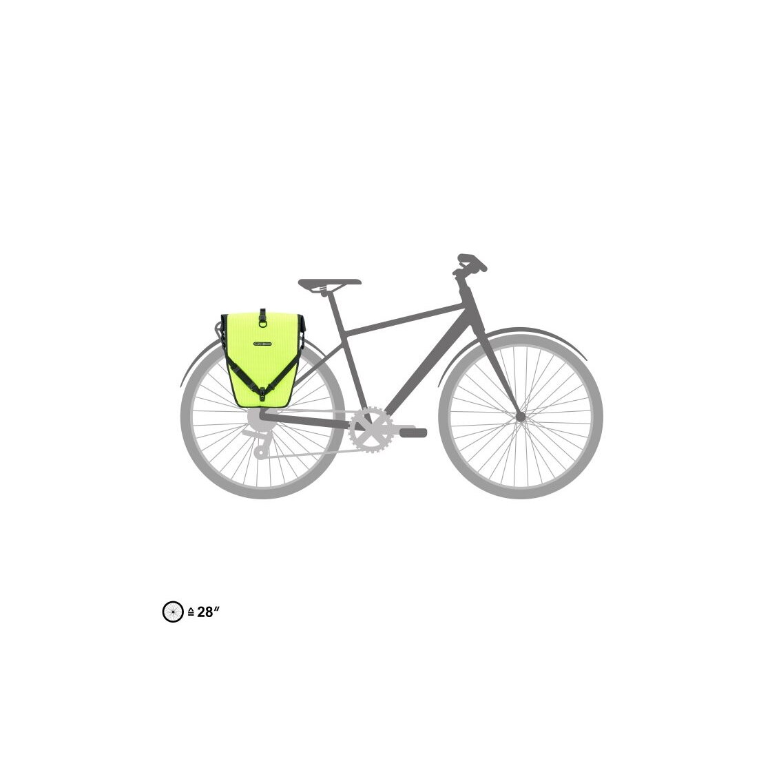 Ortlieb Back-Roller High-Vis Neon Yellow - Black Reflective dviračio krepšys 4 Ortlieb Back-Roller High-Vis Neon Yellow - Black Reflective dviračio krepšys 4
