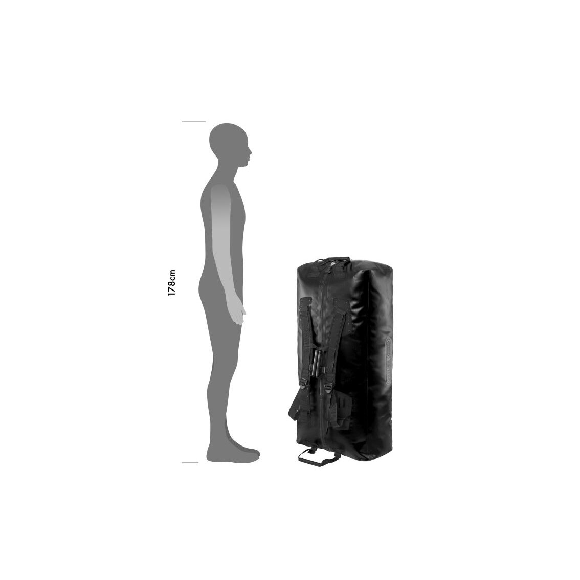 Ortlieb Big Zip Black Дорожная сумка 4