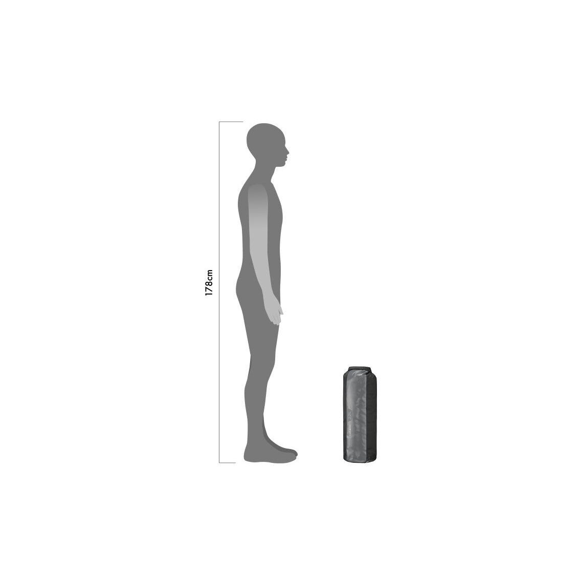 Сумка Ortlieb Dry-Bag Heavy Duty Black - Grey 5 Сумка Ortlieb Dry-Bag Heavy Duty Black - Grey 5