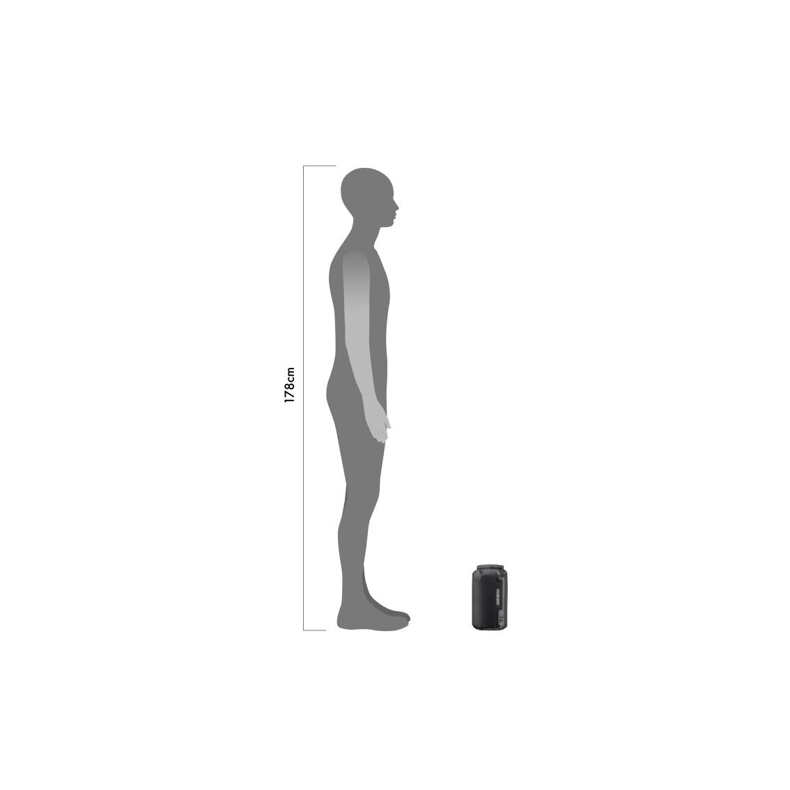 Ortlieb Dry-Bag Light Black 27 cm X 17 cm, 7 л 5